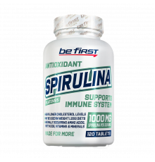 Спирулина, Spirulina, Be First, 120 таблеток