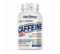 Кофеин в капсулах, Caffeine Capsules, Be First, 90 капсул
