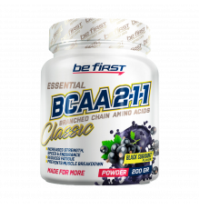 Аминокислотный комплекс со вкусом Черная смородина, BCAA 2:1:1 Classic Powder, Be First, 200 г