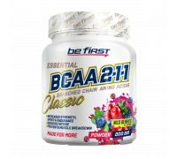 Аминокислоты БЦАА со вкусом Лесные ягоды, BCAA 2:1:1 Classic Powder, Be First, 200 г