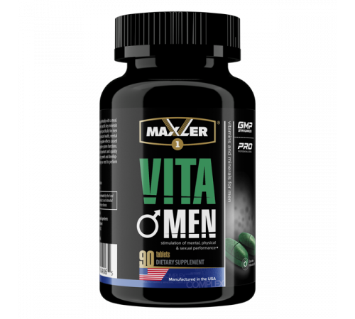 Комплекс для мужского здоровья, VitaMen, Maxler, 90 таблеток