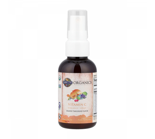 Органический спрей витамин C, mykind Organics Vitamin C Organic Spray, Garden of Life, 58 мл