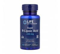 R-липоевая кислота, Super R-Lipoic Acid, Life Extension, 60 вегетарианских капсул