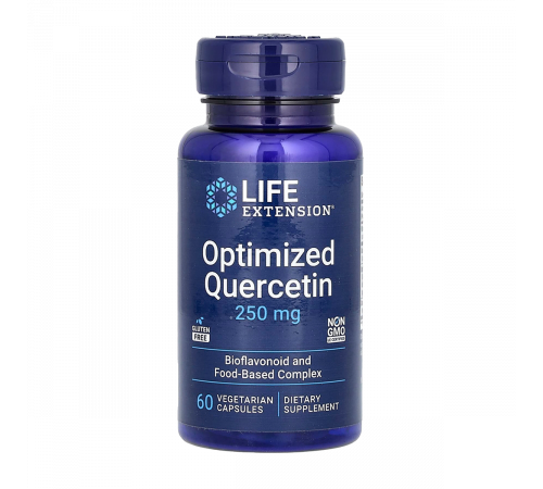 Оптимизированный кверцетин, Optimized Quercetin, Life Extension, 60 вегетарианских капсул