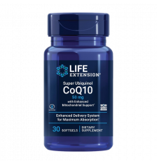 Суперубихинол CoQ10, Super Ubiquinol CoQ10 50 mg, Life Extension, 30 капсул
