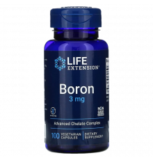 Бор с витамином B2, Boron, Life Extension, 100 капсул