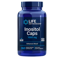 Инозитол, Inositol Caps, Life extension, 360 вегетарианских капсул