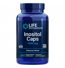 Инозитол, Inositol Caps, Life extension, 360 вегетарианских капсул