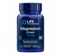 Цитрат Магния, Magnesium Citrate, Life Extension, 100 капсул
