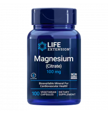 Цитрат Магния, Magnesium Citrate, Life Extension, 100 капсул