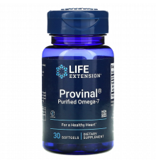 Очищенная форма омега-7, Provinal, Life Extension, 30 капсул