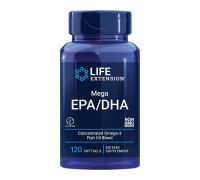 Мега ЭПК/ДГК, Mega EPA/DHA, Life Extension, 120 желатиновых капсул