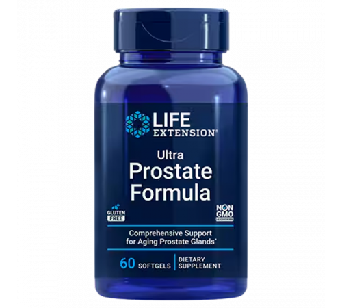 Добавка для здоровья простаты, Ullta Prostate Formula, Life Extension, 60 капсул