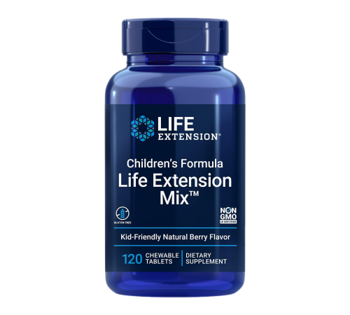 Поливитаминная формула для детей, Children's Formula Mix, Life Extension, 120 таблеток