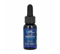 Жидкий витамин D3 со вкусом мяты, Liquid Vitamin D3 Mint Flavor, Life Extension, 29,57 мл