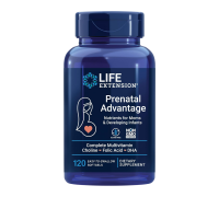 Комплекс витаминов и минералов для беременных и кормящих мам, Prenatal Advantage, Life Extension, 120 капсул