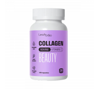 Бьюти коллаген, Collagen Beauty, Leaf To Go, 120 капсул