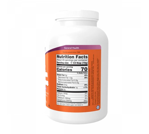 Лецитин в гранулах, Lecithin Granules, Now Foods, 454 г