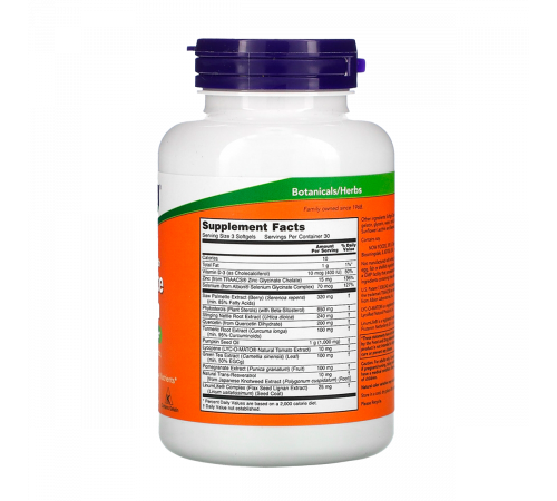 Добавка для здоровья предстательной железы, Prostate Health, Now Foods, 90 капсул