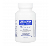 Магния цитрат, Magnesium citrate, Pure Encapsulations, 90 капсул