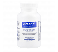 Магния глицинат, Magnesium glycinate, Pure Encapsulations, 90 капсул