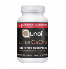 Ультра Q10, Ultra CoQ10, Qunol, 30 капсул