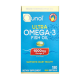 Ультра омега-3 рыбий жир со вкусом лимона, Ultra Omega-3 Fish Oil, Qunol, 180 мини-капсул