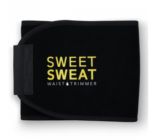 Термопояс на талию, Waist Trimmer, Sweet Sweat, жёлтый, размер M