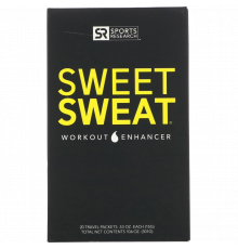 Спортивная мазь, Gym Packet Box, Sweet Sweat, 20 пакетиков по 15 г