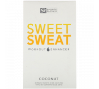 Спортивная мазь с органическим кокосовым маслом, Gym Packet Box, Sweet Sweat, 20 пакетиков по 15 г