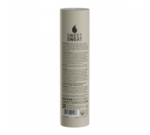 Спортивная мазь с ароматом ванили, Vanilla Stick, Sweet Sweat, 182 г