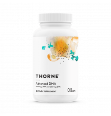 Омега с повышенным содержанием ДГК, Advanced DHA, Thorne, 60 капсул