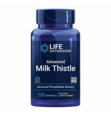 Расторопша, Advanced Milk Thistle, Life Extension, 120 капсул