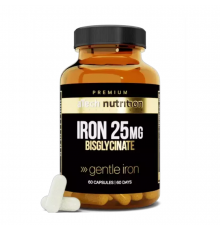 Железо, Iron, aTech Nutrition Premium, 60 капсул