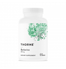 Берберин, Berberine, Thorne, 60 капсул