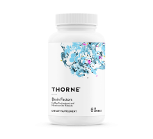 Добавка для поддержки мозга, Brain Factors, Thorne, 30 капсул