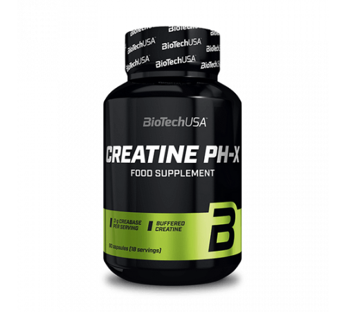 Креатин, Creatine PH-X, BioTechUSA, 90 капсул