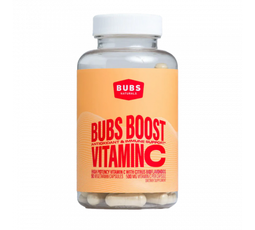 Витамин C, Bubs Boost, Bubs Naturals, 90 вегетарианских капсул
