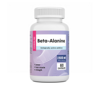 Бета-Аланин, Beta-Alanine, Chikalab, 60 капсул