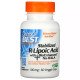 Cтабилизированная R-липоевая кислота, Stabilized R-Lipoic Acid, Doctor's Best, 60 вегетарианских капсул