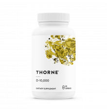 Витамин Д3, Vitamin D, Thorne, 60 капсул