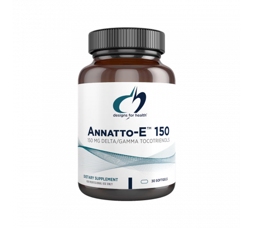 Витамин E, Annatto-E, Designs for Health, 30 капсул
