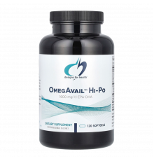 Омега-3, OmegAvail Hi-Po, Designs For Health, 120 капсул