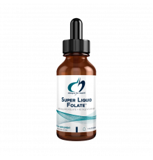 Фолат в жидкой форме, Super Liquid Folate, Designs For Health, 30 мл