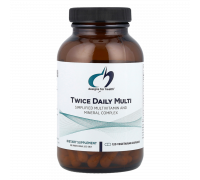 Мультивитамины Twice Daily, Twice Daily Multi, Designs For Health, 120 вегетарианских капсул
