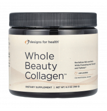 Коллаген, Whole Beauty Collagen, Design for Health, 180 г