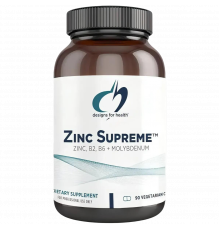 Цинк, Zinc Supreme, Designs For Health, 90 капсул