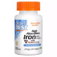 Легкоусвояемое железо, High Absorption Iron with Ferrochel, Doctor's Best, 120 таблеток