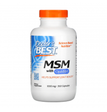 МСМ с OptiMSM, MSM with OptiMSM, Doctor's Best, 360 капсул