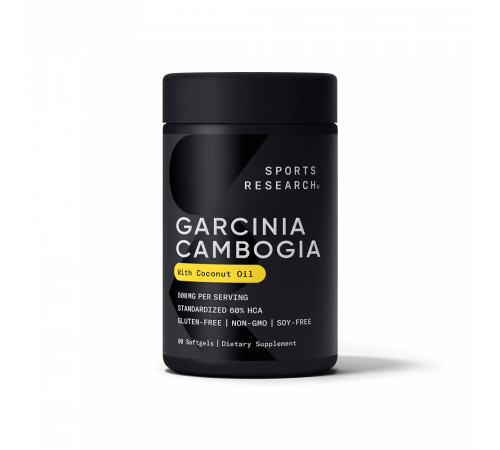 Гарциния камбоджийская, Garcinia Cambogia, Sports Research, 90 капсул